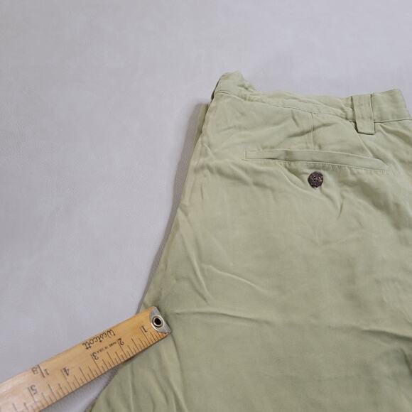 Tommy Bahama Mens 100% Silk Dress Pants Size 40 Tan Flat Front Tropical Weight - Picture 8 of 12